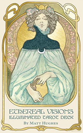 Ethereal Visions: An Illuminated Tarot Deck - Matt Hughes [KSIĄŻKA]