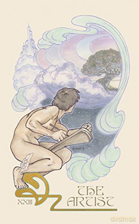 Ethereal Visions: An Illuminated Tarot Deck - Matt Hughes [KSIĄŻKA]