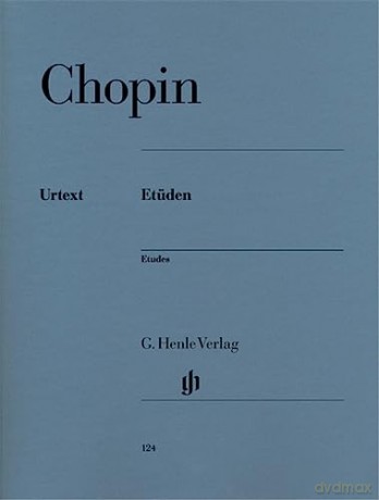 Etudes - piano - (HN 124) - Frédéric Chopin [KSIĄŻKA]