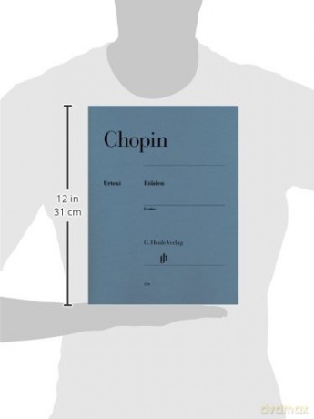 Etudes - piano - (HN 124) - Frédéric Chopin [KSIĄŻKA]