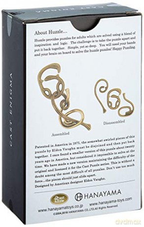 Eureka 515113 Huzzle Cast Enigma Puzzle [KSIĄŻKA]