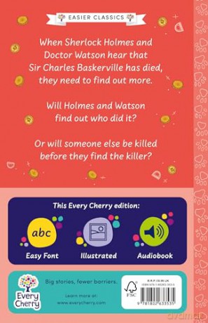 Every Cherry The Hound of the Baskervilles: Accessible Easier Edition: 3 (Easier Classics Reading Library: The Starter Collection) [KSIĄŻKA]