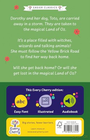 Every Cherry The Wonderful Wizard of Oz: Accessible Easier Edition: 2 (Easier Classics Reading Library: The Children's Collection) [KSIĄŻKA]
