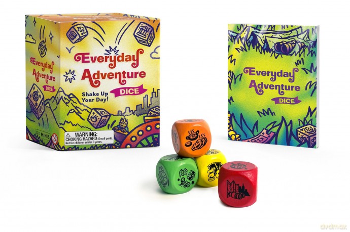 Everyday Adventure Dice: Shake Up Your Day - Brenna Dinon [KSIĄŻKA]