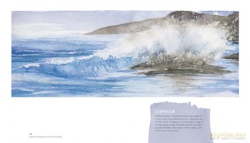 Everyday Watercolor Seashores: A Modern Guide to Painting Shells, Creatures, and Beaches Step by Step - Jenna Rainey [KSIĄŻKA]