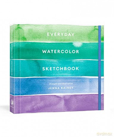 Everyday Watercolor Sketchbook: Prompts and Inspiration - Jenna Rainey [KSIĄŻKA]