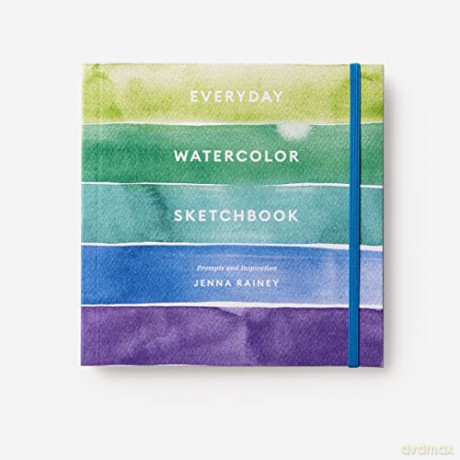 Everyday Watercolor Sketchbook: Prompts and Inspiration - Jenna Rainey [KSIĄŻKA]