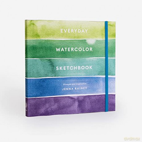 Everyday Watercolor Sketchbook: Prompts and Inspiration - Jenna Rainey [KSIĄŻKA]