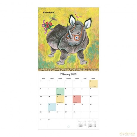 Everything I Need to Know I Learned from a Golden Book 2019 Wall Calendar - Galison [KALENDARZ]
