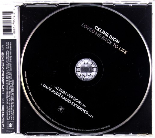 Celine Dion: Loved Me Back To Life [CD]