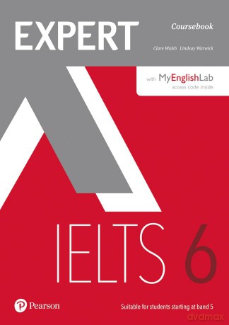 Expert IELTS 6 Coursebook with Online Audio and MyEnglishLab Pin Pack - Clare Walsh [KSIĄŻKA]