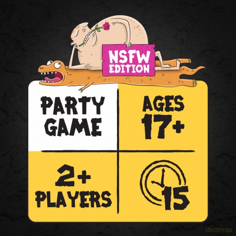Exploding Kittens Poetry for Neanderthals NSFW Edition Card Games for Adults and Teens- Fun Party Games [KSIĄŻKA]