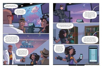 Exploring Virtual Reality: A Max Axiom Super Scientist Adventure (Graphic Science: Max Axiom and the Society of Super Scientists) - Thomas K. Adamson [KOMIKS]