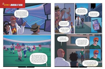 Exploring Virtual Reality: A Max Axiom Super Scientist Adventure (Graphic Science: Max Axiom and the Society of Super Scientists) - Thomas K. Adamson [KOMIKS]