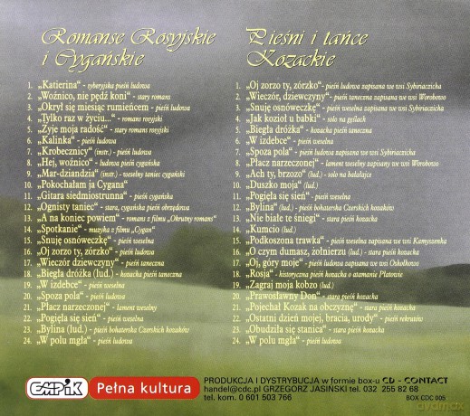 Romanse Rosyjskie i Cygańskie [2CD]