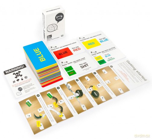 F**k. The Game - Hilariously Social Adult Party Game [KSIĄŻKA]