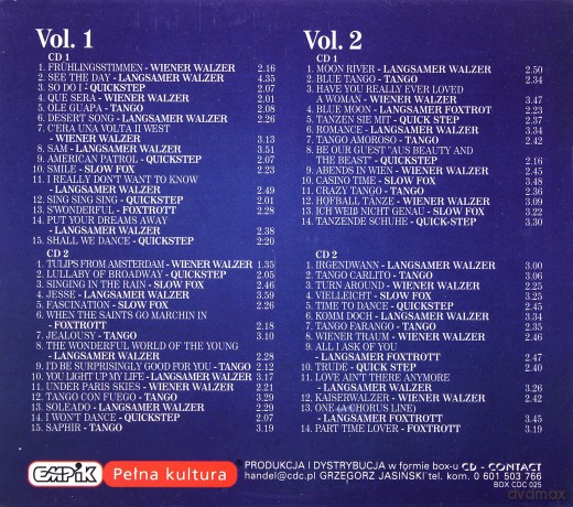 Tańce Standardowe [BOX] [4CD]
