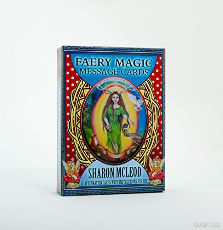 Faery Magic Message Cards: 70 Affirmation Cards with Instructions for Use - Sharon McLeod [KSIĄŻKA]