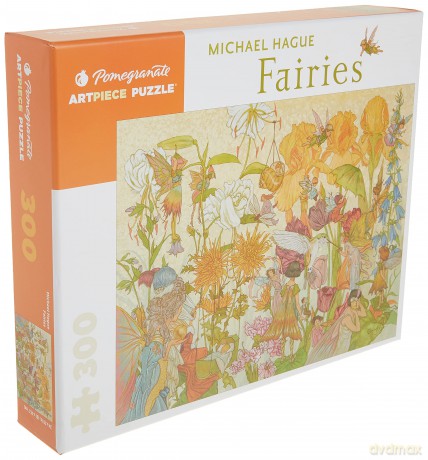 Fairies 300-Piece Jigsaw Puzzle - Michael Hague [KSIĄŻKA]