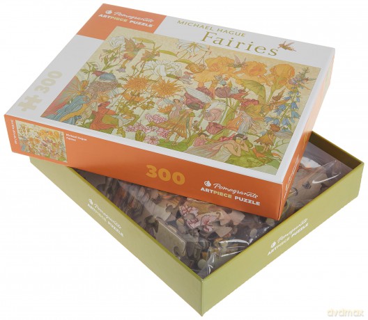 Fairies 300-Piece Jigsaw Puzzle - Michael Hague [KSIĄŻKA]