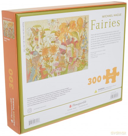 Fairies 300-Piece Jigsaw Puzzle - Michael Hague [KSIĄŻKA]