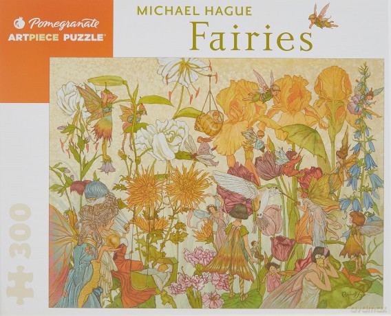 Fairies 300-Piece Jigsaw Puzzle - Michael Hague [KSIĄŻKA]