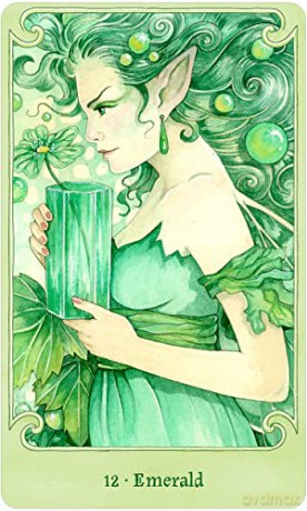 Fairy Gems: A Crystal Oracle deck - Ellen Steiber [KSIĄŻKA]