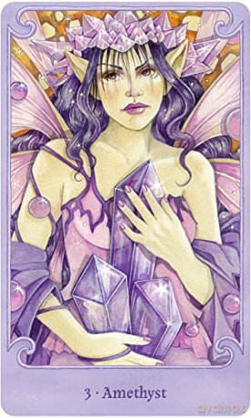 Fairy Gems: A Crystal Oracle deck - Ellen Steiber [KSIĄŻKA]