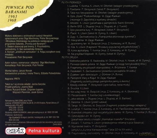 Piwnica Pod Baranami 1963-1968 [2CD]