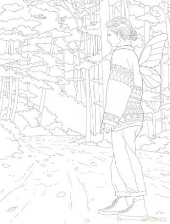 Fairycore: Enchanting Images to Color (Dover Adult Coloring Books) - Paule Ledesma [KSIĄŻKA]
