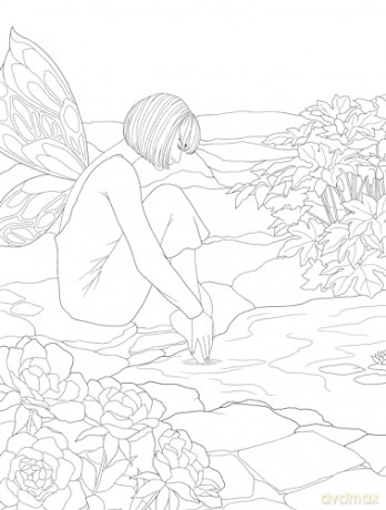 Fairycore: Enchanting Images to Color (Dover Adult Coloring Books) - Paule Ledesma [KSIĄŻKA]