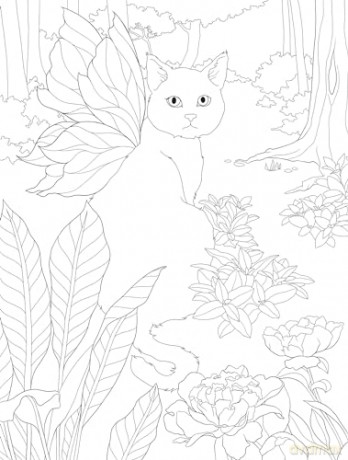 Fairycore: Enchanting Images to Color (Dover Adult Coloring Books) - Paule Ledesma [KSIĄŻKA]