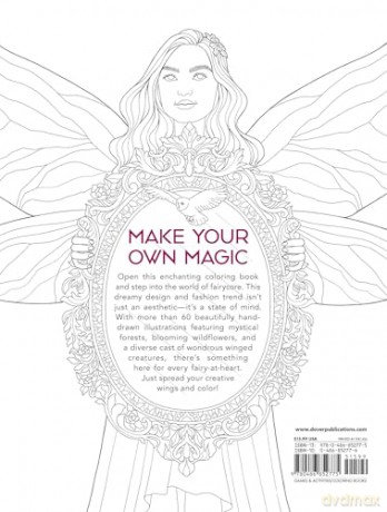 Fairycore: Enchanting Images to Color (Dover Adult Coloring Books) - Paule Ledesma [KSIĄŻKA]