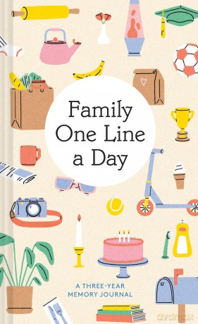 Family One Line a Day: A Three-Year Memory Journal - Chronicle Books [KSIĄŻKA]