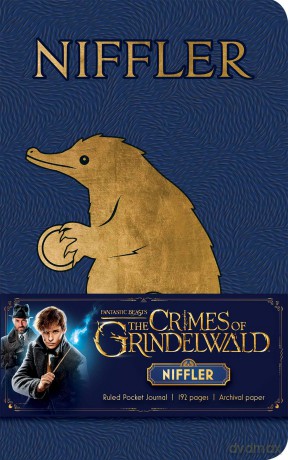 Fantastic Beasts: The Crimes of Grindelwald: Niffler Ruled Pocket Journal (Harry Potter) - Insight Editions [KSIĄŻKA]
