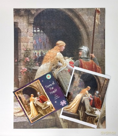 Farewell Fair Knight 1000 Piece Adult Jigsaw Puzzle [PUZZLE]