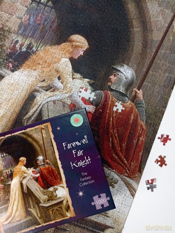 Farewell Fair Knight 1000 Piece Adult Jigsaw Puzzle [PUZZLE]