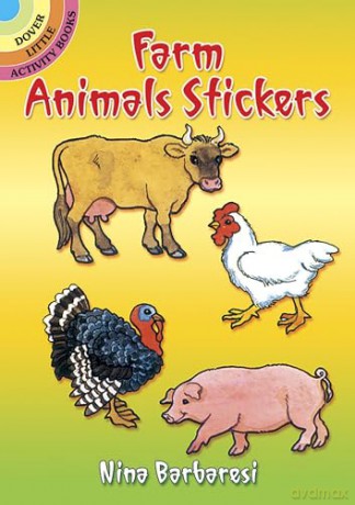 Farm Animals Stickers (Little Activity Books) - Harriet Muncaster [KSIĄŻKA]