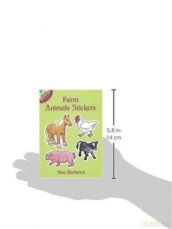 Farm Animals Stickers (Little Activity Books) - Harriet Muncaster [KSIĄŻKA]