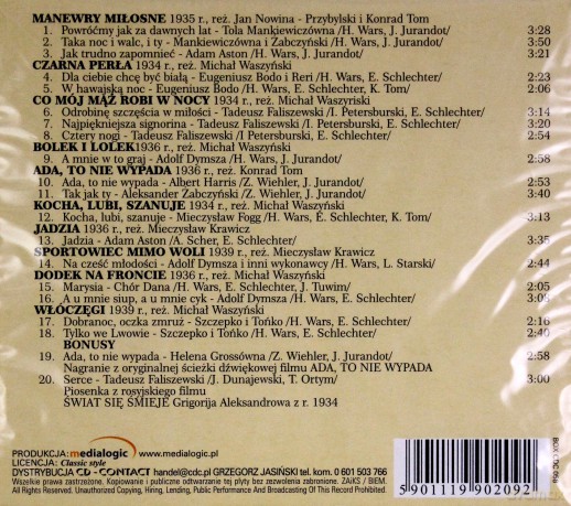 W Starym Kinie Vol. 1 [CD]