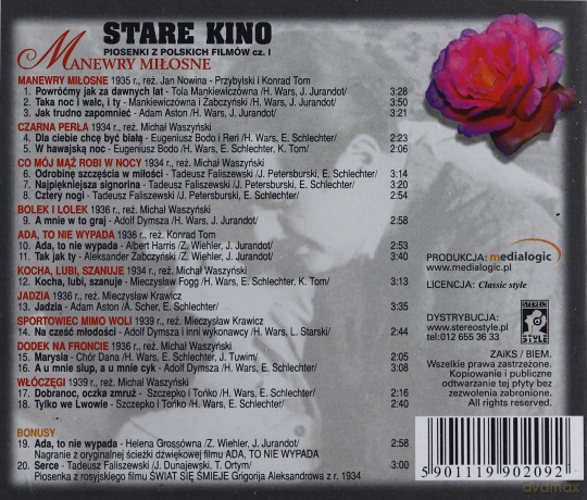 W Starym Kinie Vol. 1 [CD]