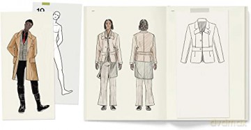 Fashionary Menswear Memopad - Fashionary [KSIĄŻKA]