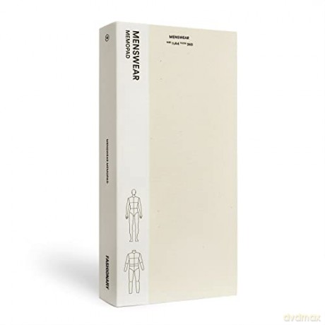 Fashionary Menswear Memopad - Fashionary [KSIĄŻKA]
