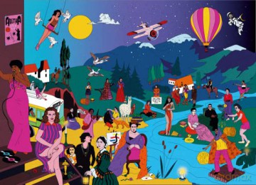 Fearless Females: A 1000 Piece Jigsaw Puzzle - Danchin-Hamard [KSIĄŻKA]
