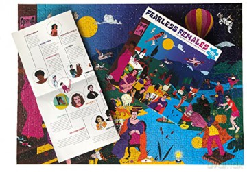 Fearless Females: A 1000 Piece Jigsaw Puzzle - Danchin-Hamard [KSIĄŻKA]