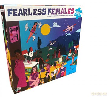Fearless Females: A 1000 Piece Jigsaw Puzzle - Danchin-Hamard [KSIĄŻKA]
