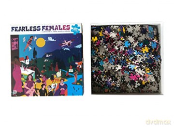 Fearless Females: A 1000 Piece Jigsaw Puzzle - Danchin-Hamard [KSIĄŻKA]