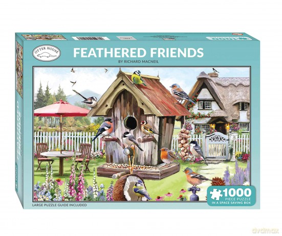 Feathered Friends 1000 Piece Jigsaw [PUZZLE]