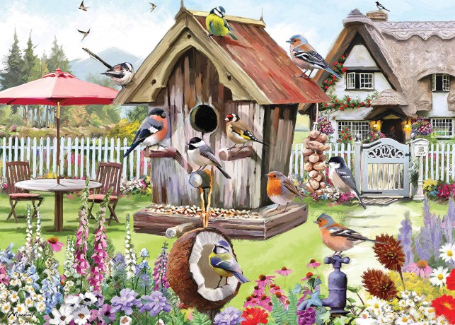 Feathered Friends 1000 Piece Jigsaw [PUZZLE]
