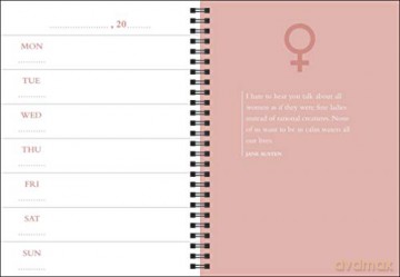 Feminist Agenda 2020 Undated Agenda: Includes Stickers! [KSIĄŻKA]